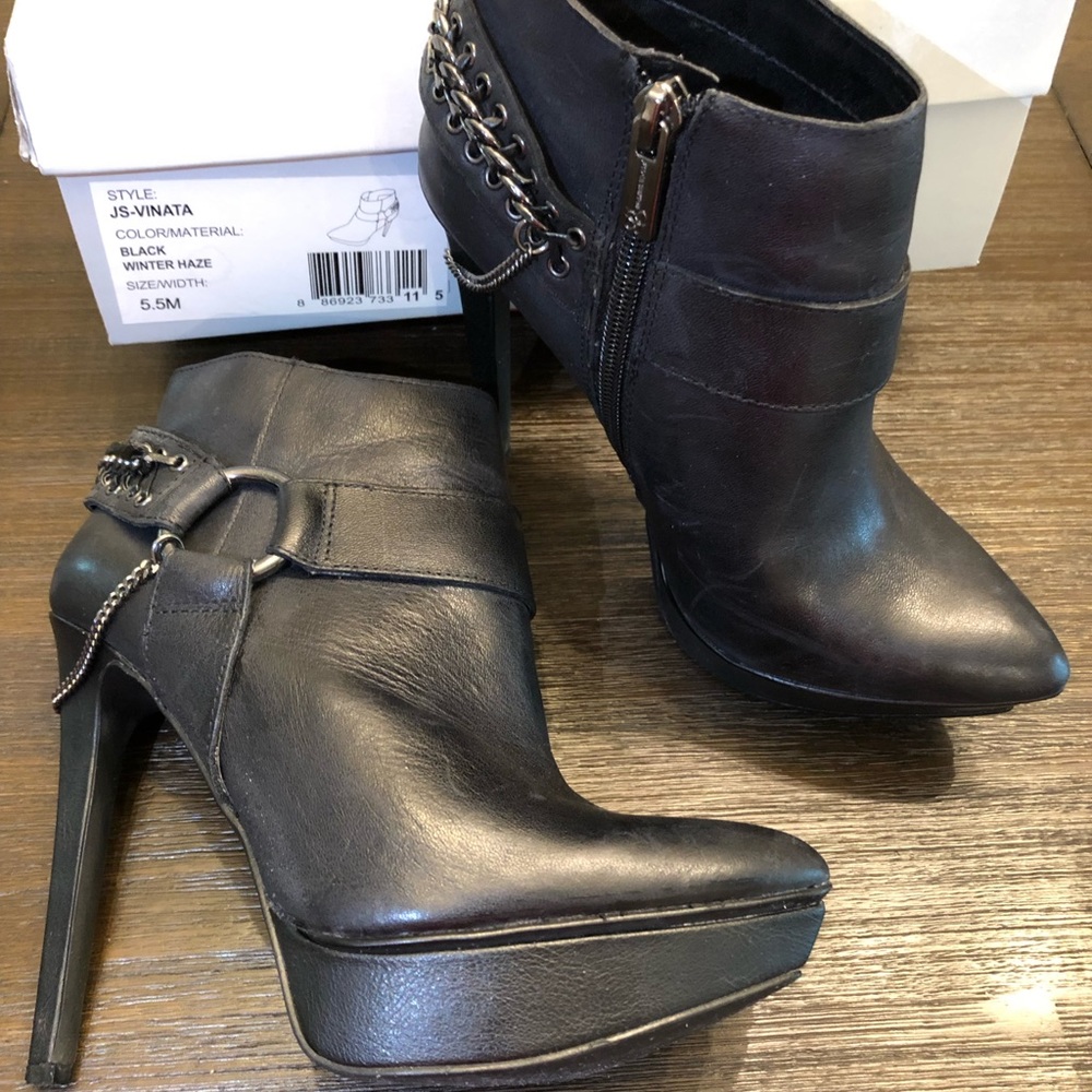 Used Jessica Simpson platform booties